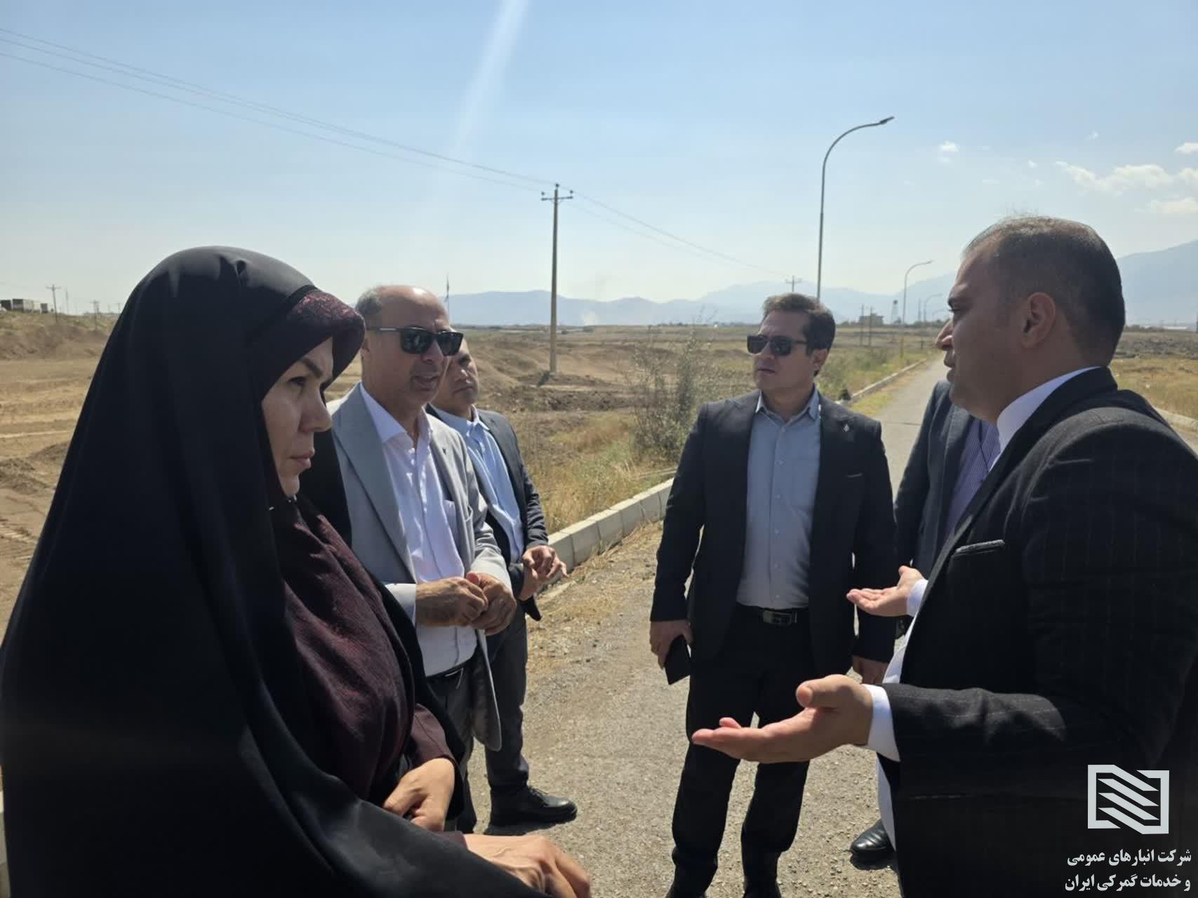 بازدید سرزده فرماندار شهرستان ماکو از شرکت انبارهای عمومی و خدمات گمرکی بازرگان 3